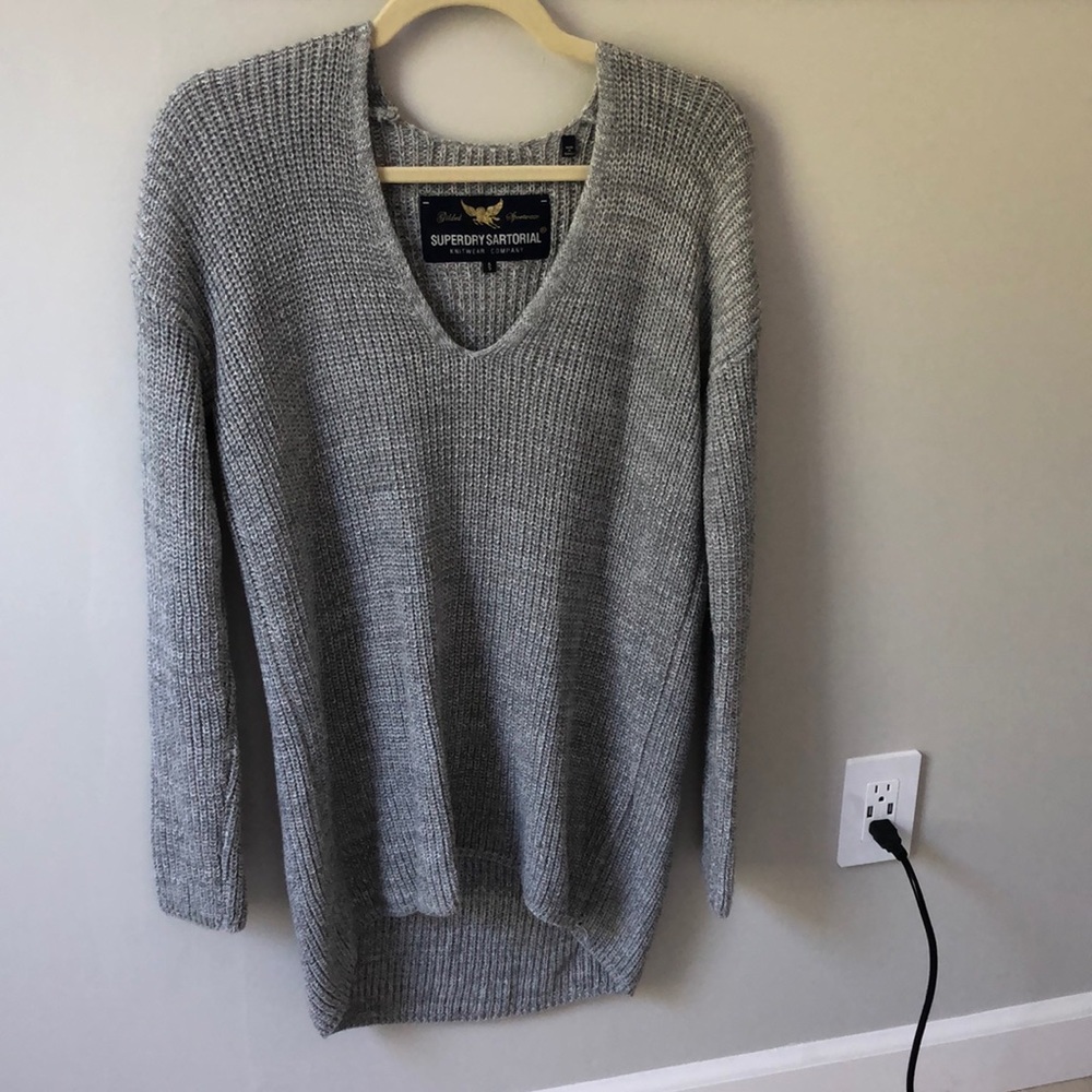 Superdry Sartorial Long Knitwear
